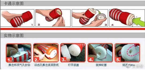 图示飞机怀使用步骤